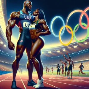 Noah_Lyles_and_Junelle_Bromfields_Love_Story_at_the_2024_Paris_Olympics_featured