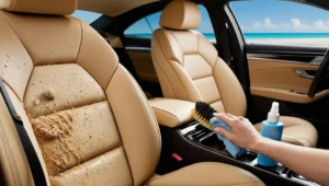 How to Keep Leather Car Seats Clean After the Beach: A Complete Guide