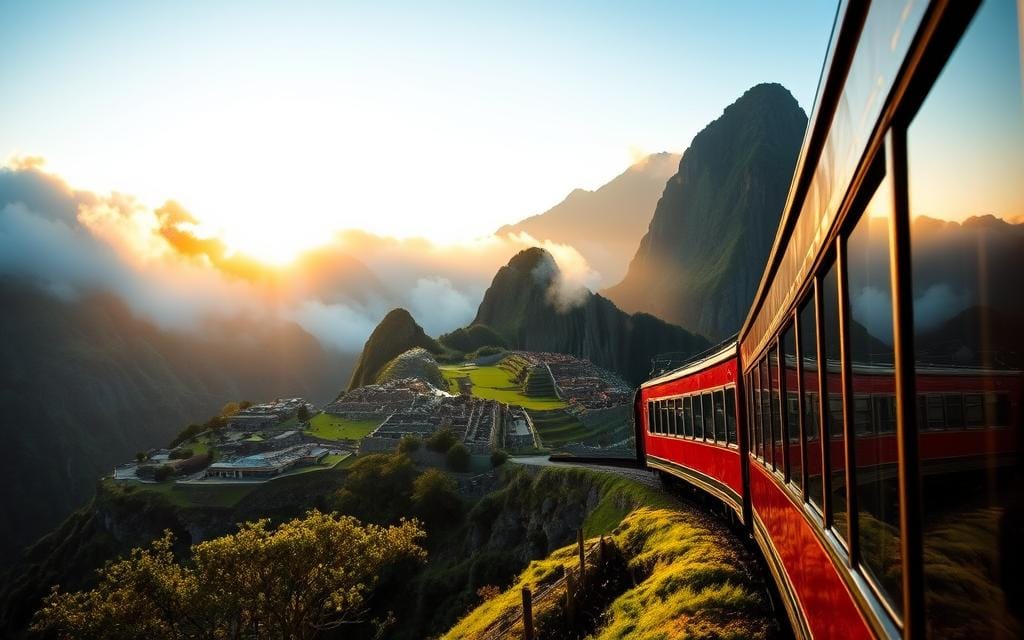 Machu Picchu train travel