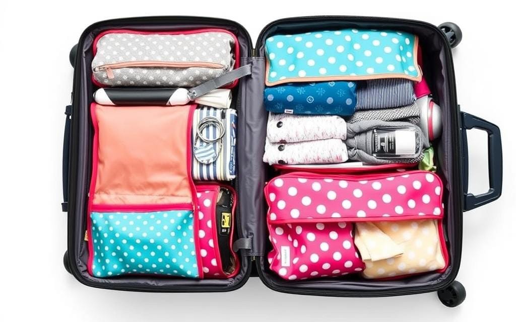 packing cubes for travel organization