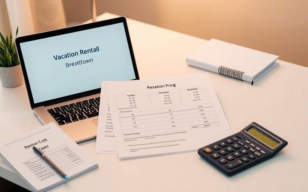 Vacation rental pricing breakdown