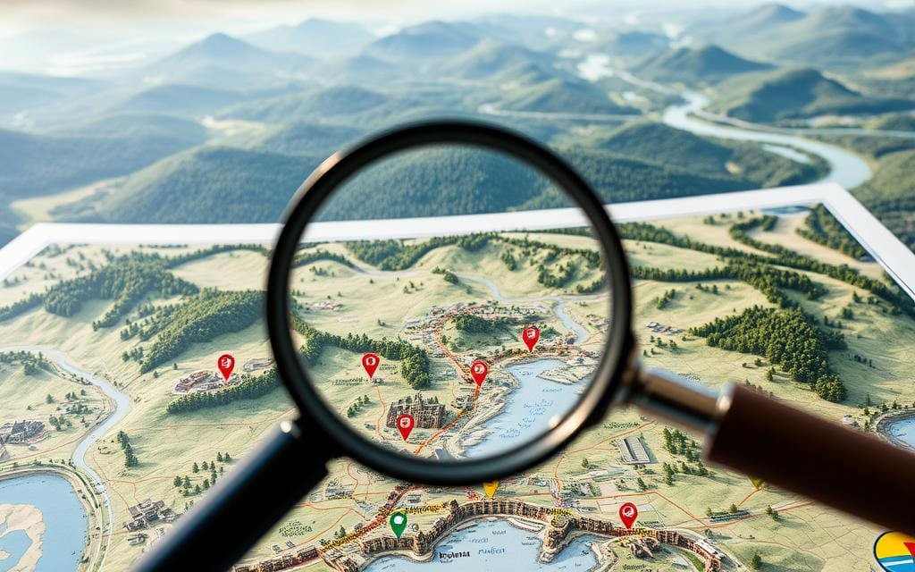 location research map