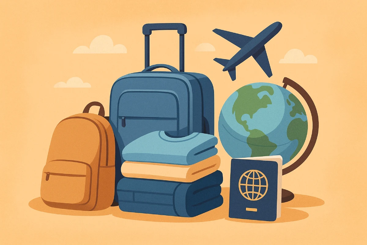 how to pack light for international travel