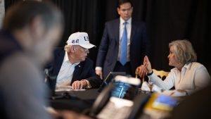 Terrifying ‘security breach’ spotted in Trump’s Situation Room as Ice Maiden Susie Wiles faces blowback