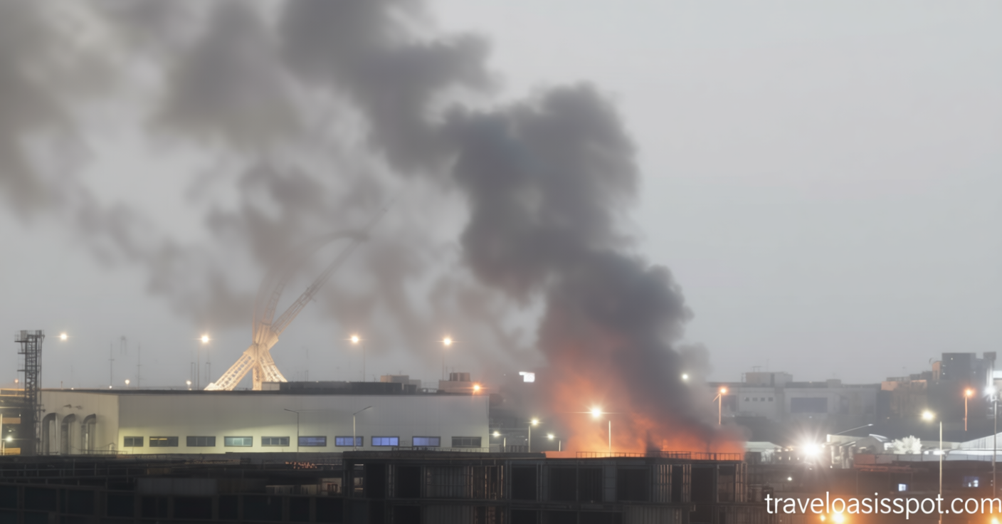 Special forces base struck by swarm of drones amid fears Putin is helping Iran