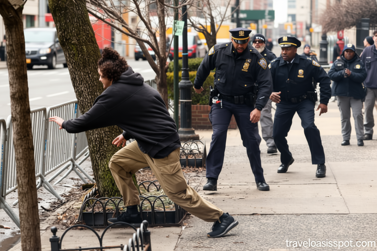 Device ignited at Gracie Mansion protest was an improvised explosive, NYPD says
