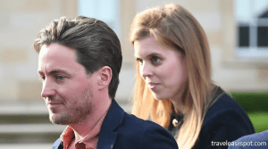Princess Beatrice puts on united front with husband Edo during lunch out amid fears her ‘marriage is in trouble’ in wake of Epstein scandal