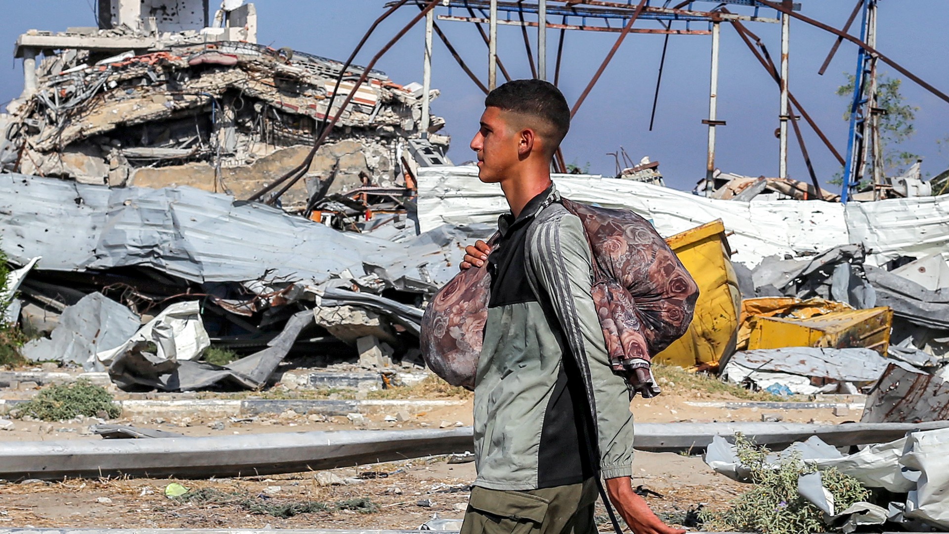 I left Gaza with guilt, sorrow and tears for the son Israel took from me